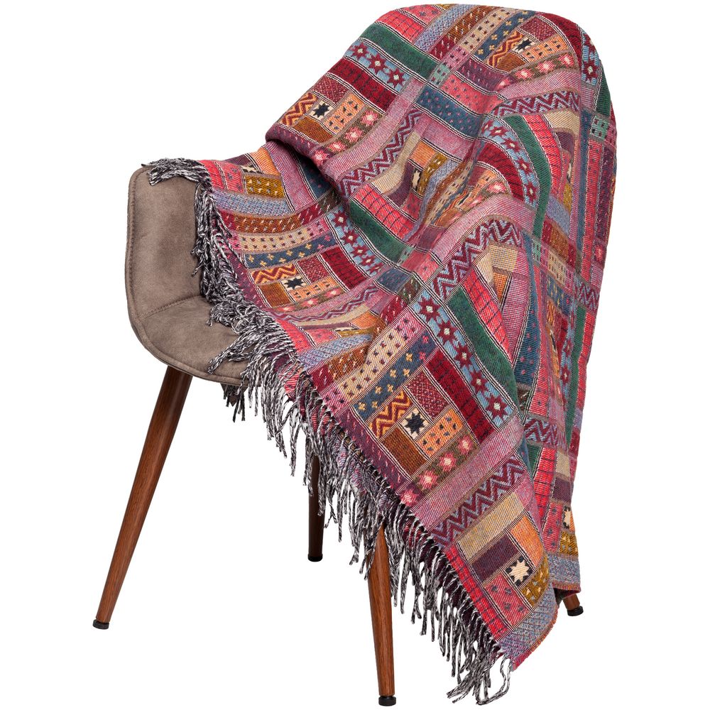 Плед Baltimora, бордовый — изображение 2