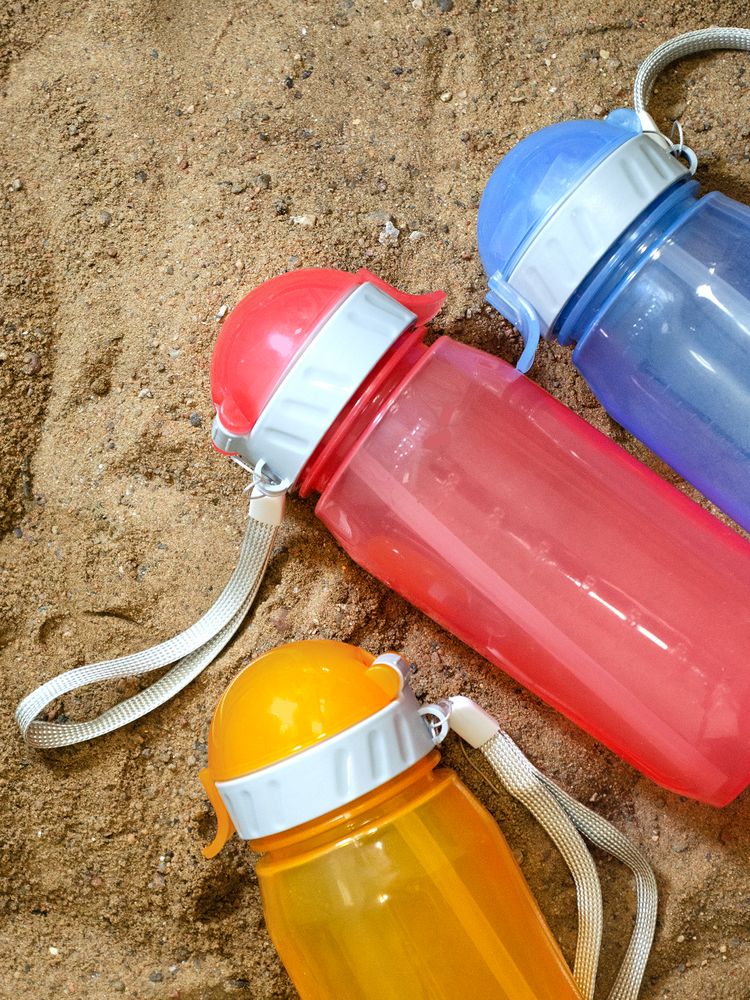 Бутылка для воды Aquarius, красная — изображение 7