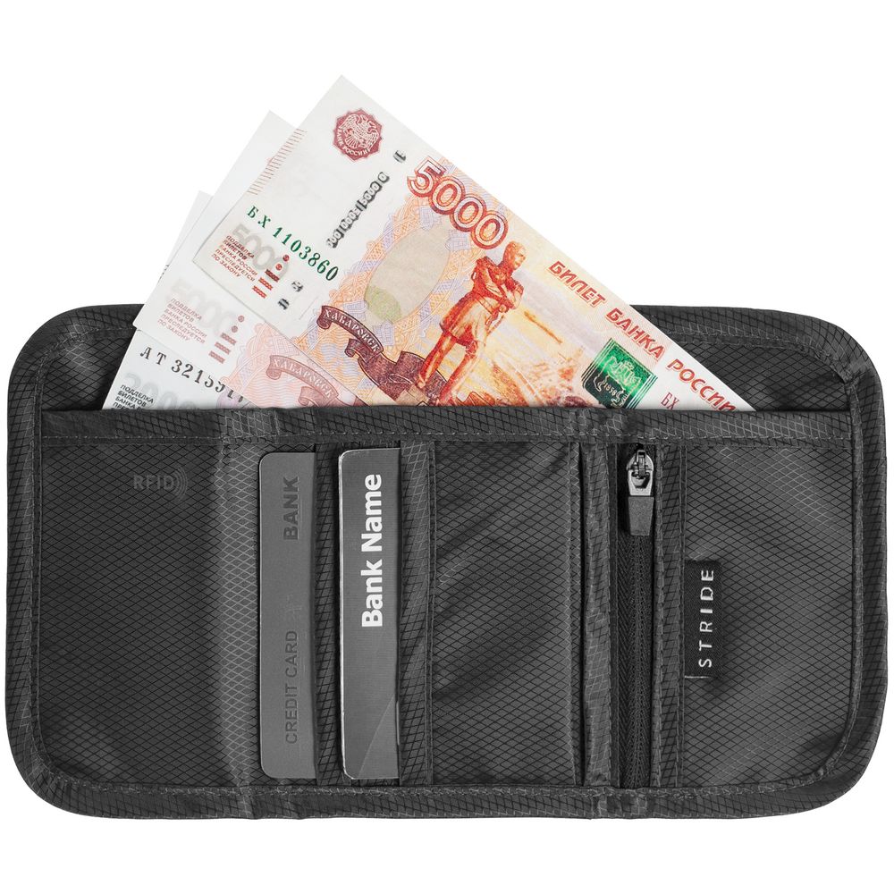 Кошелек Torren с RFID-защитой, серый — изображение 5