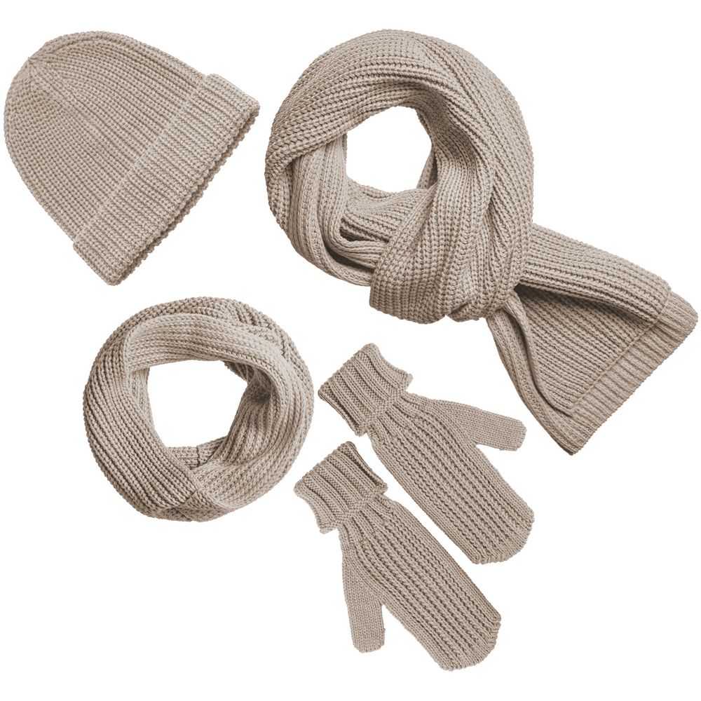 Шапка Nordkyn, бежевая — изображение 2