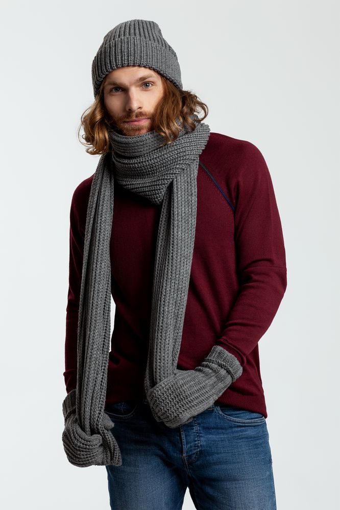 Варежки Nordkyn, темно-синие — изображение 4