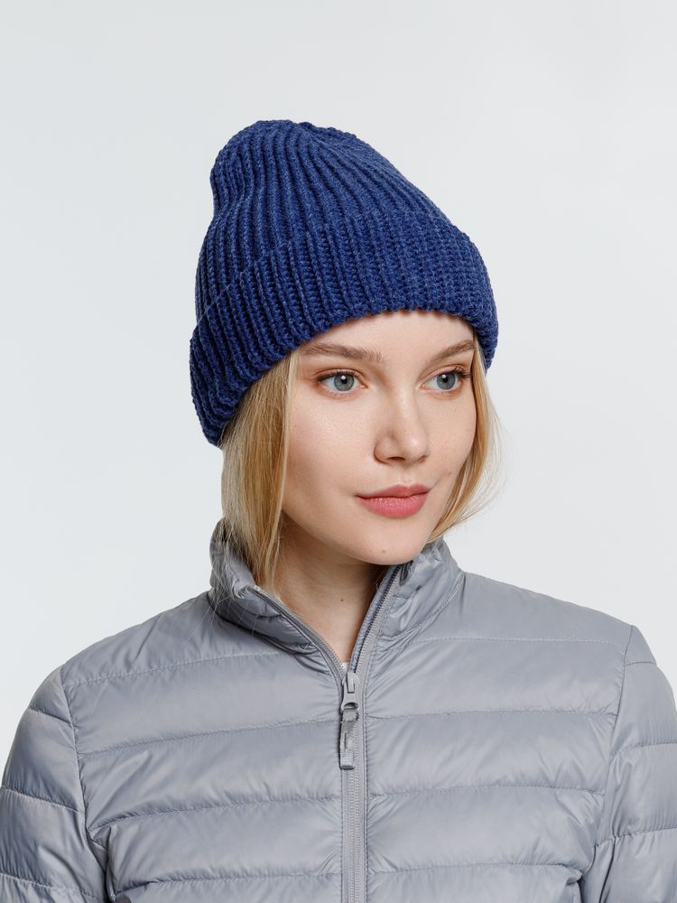 Шапка Nordkyn, синий меланж — изображение 3