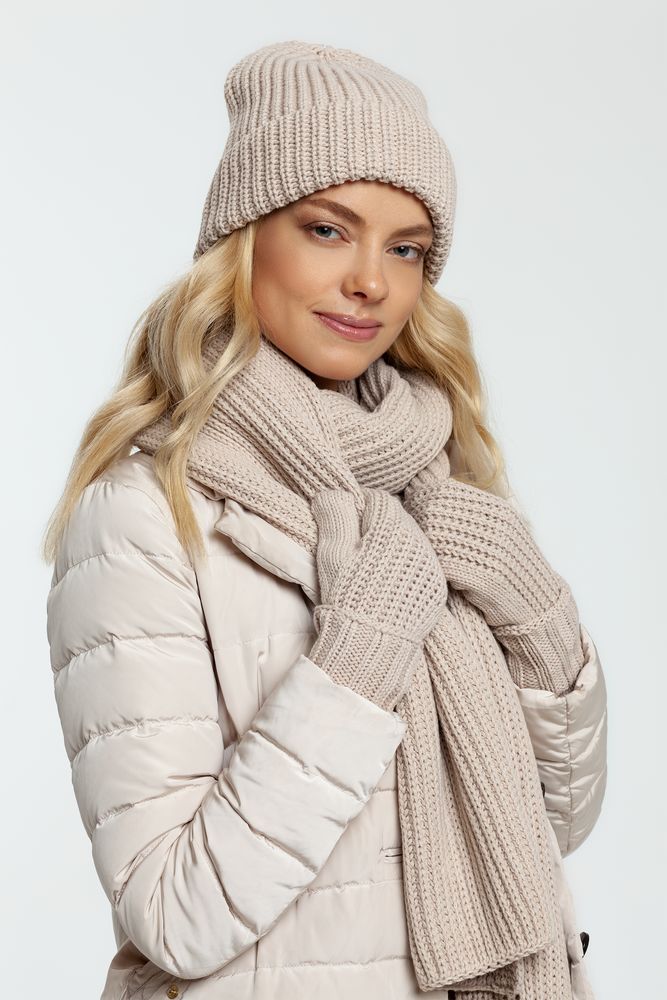 Шапка Nordkyn, бежевая — изображение 3