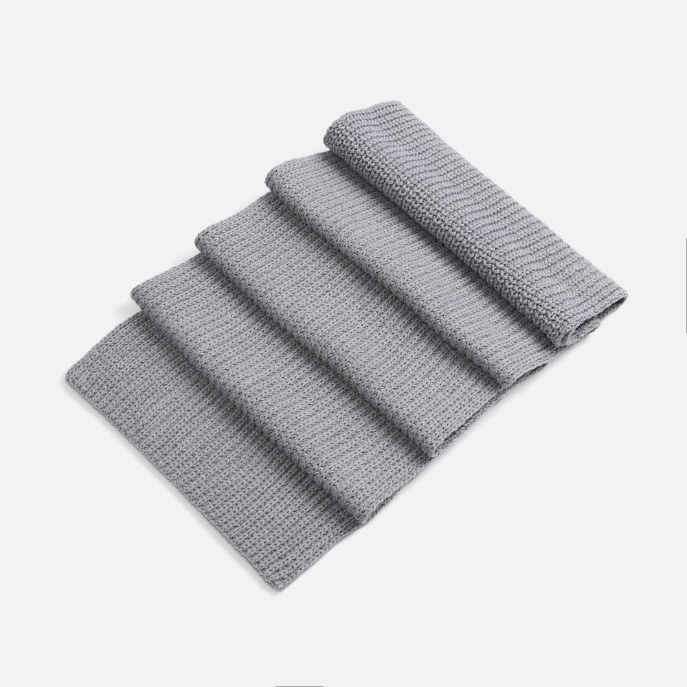 Шарф Nordkyn, светло-серый меланж — изображение 2