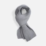 Шарф Nordkyn, светло-серый меланж