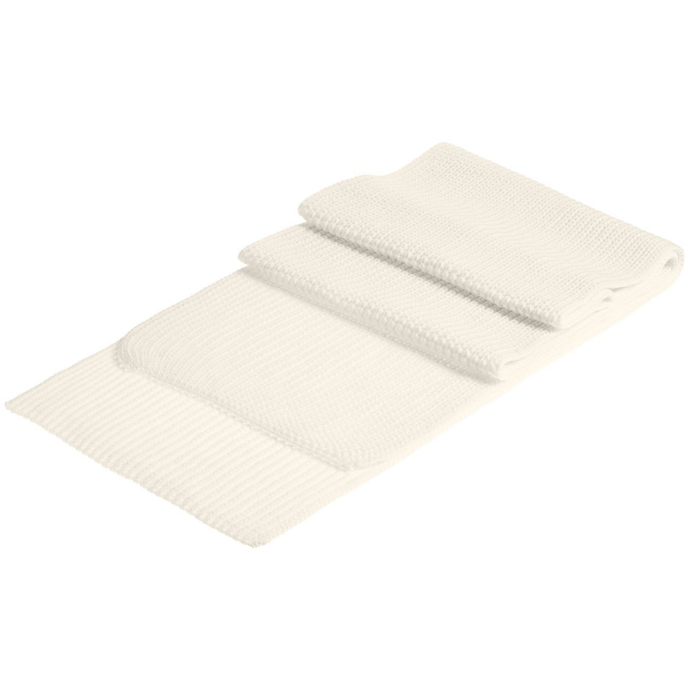 Шарф Nordkyn, молочно-белый — изображение 2