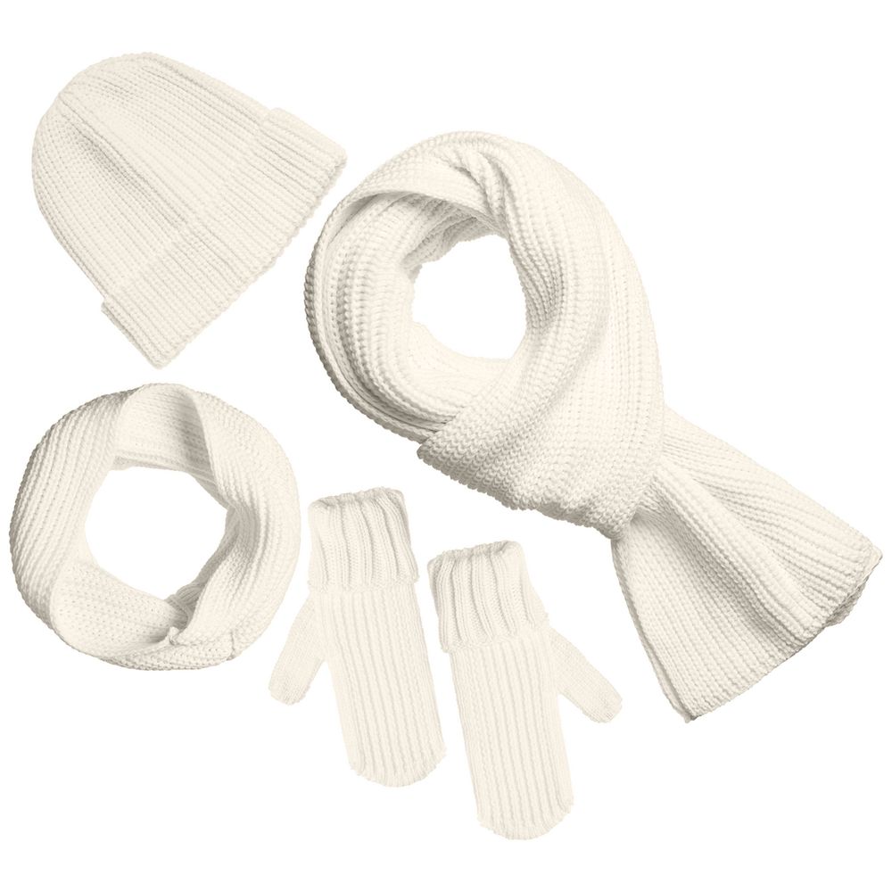 Шарф Nordkyn, молочно-белый — изображение 3