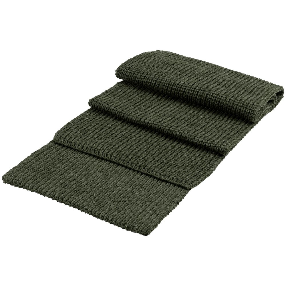 Шарф Nordkyn, зеленый (оливковый) — изображение 2