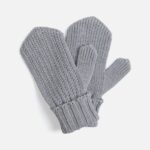 Варежки Nordkyn, светло-серый меланж
