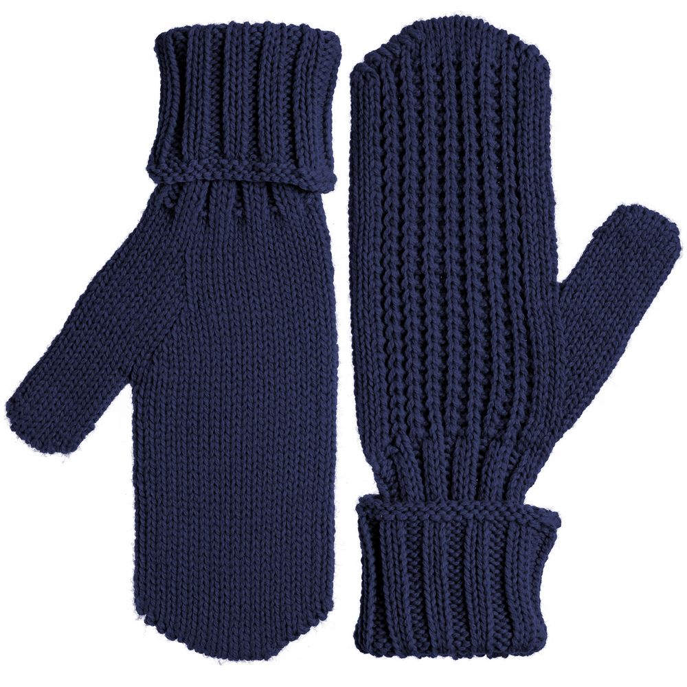 Варежки Nordkyn, темно-синие — изображение 2