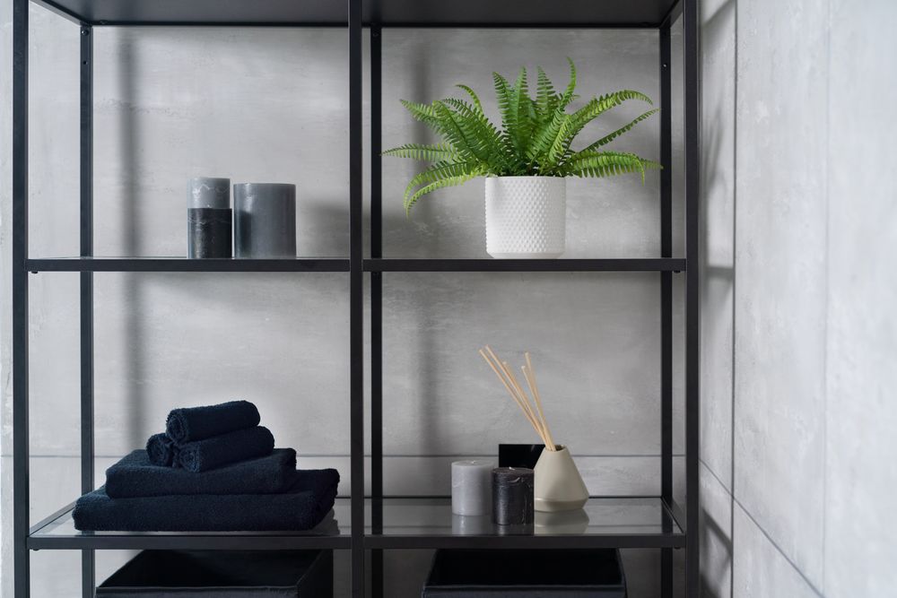 Полотенце отельное For Rooms, большое, черное — изображение 5