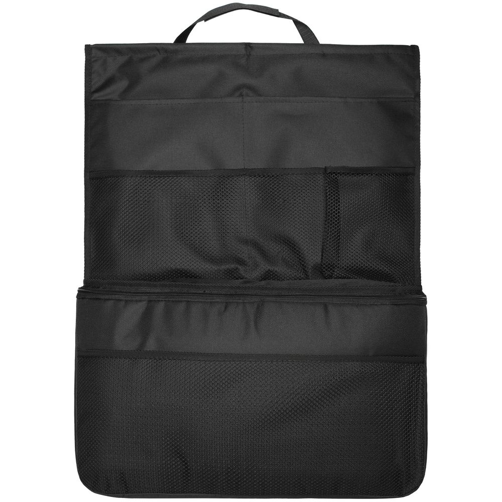 Органайзер с термоотделением на спинку сиденья Cool Rider, черный — изображение 2