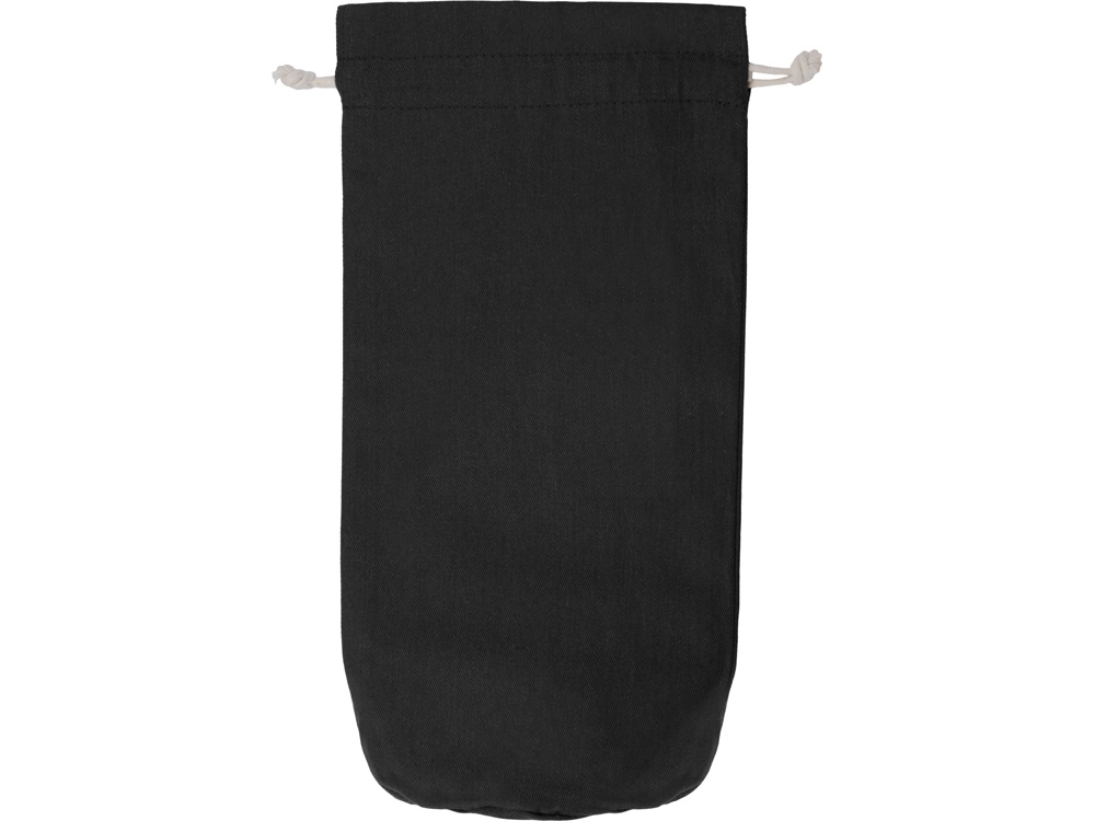 Хлопковая сумка для вина, черный — изображение 2