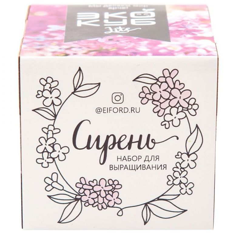 Набор для выращивания «Экокуб Lite», сирень — изображение 3