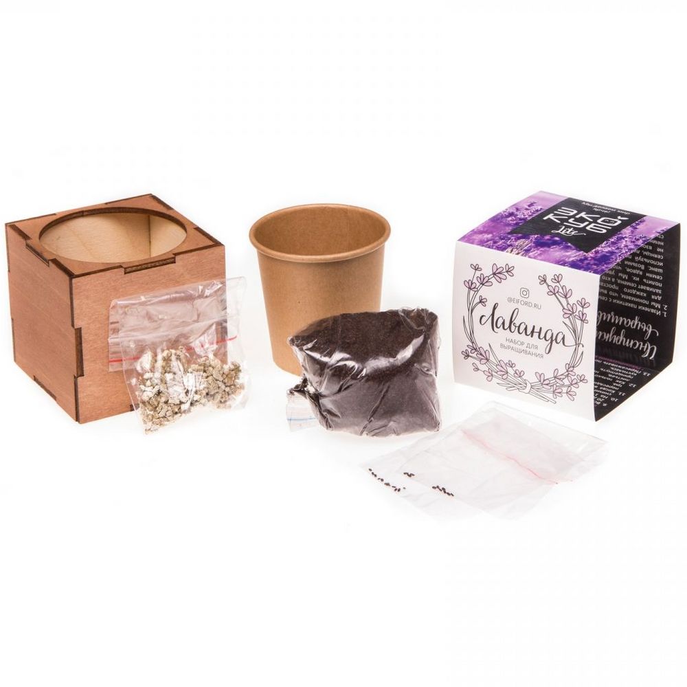 Набор для выращивания «Экокуб Lite», лаванда — изображение 6