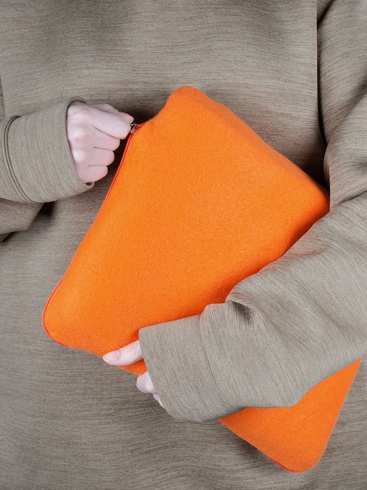 Дорожный плед-подушка Pathway 2, оранжевый — изображение 9