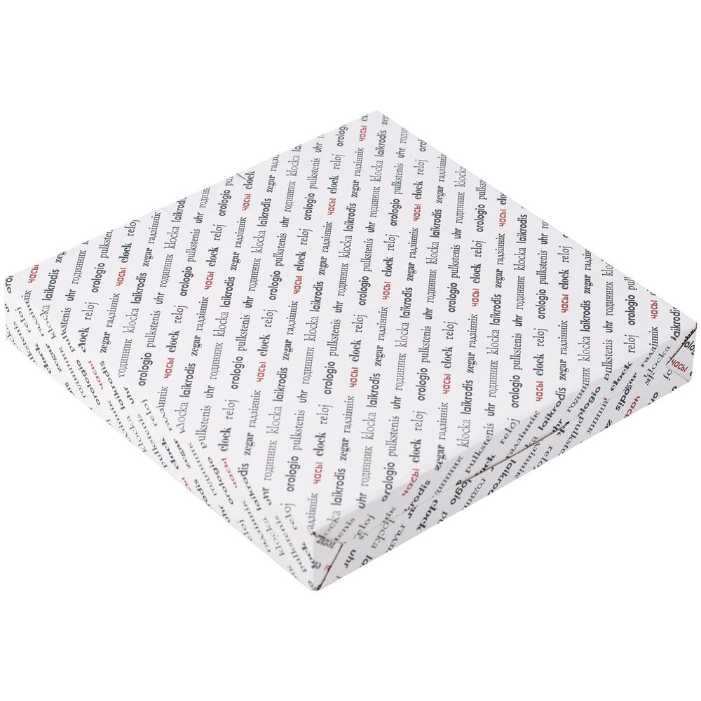 Часы настенные ChronoTop, серебристые — изображение 5