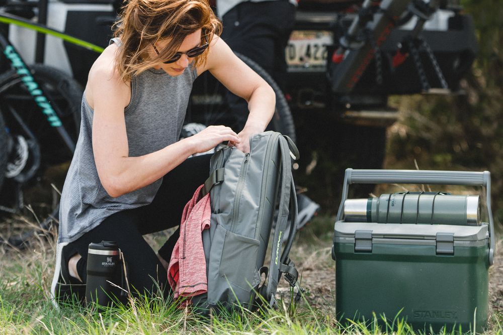 Термос Stanley Classic 1400, темно-зеленый — изображение 2