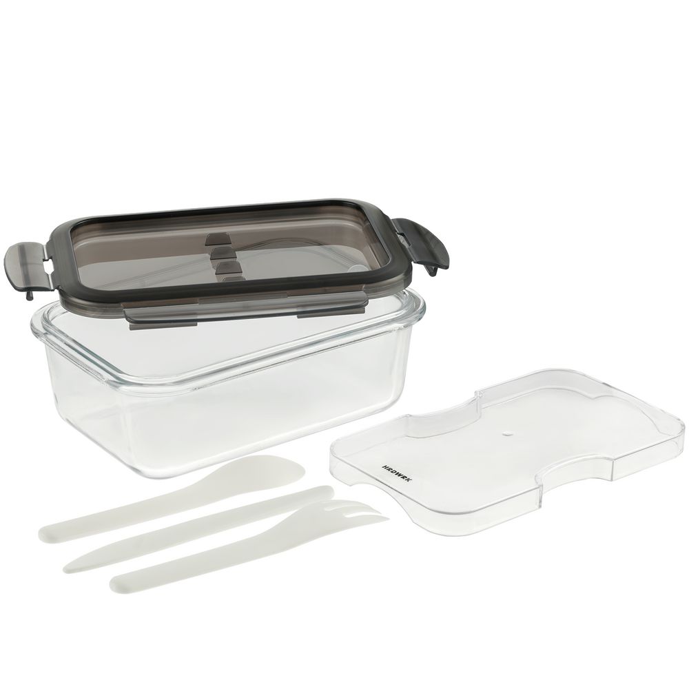 Ланчбокс Hard Work, серый — изображение 4