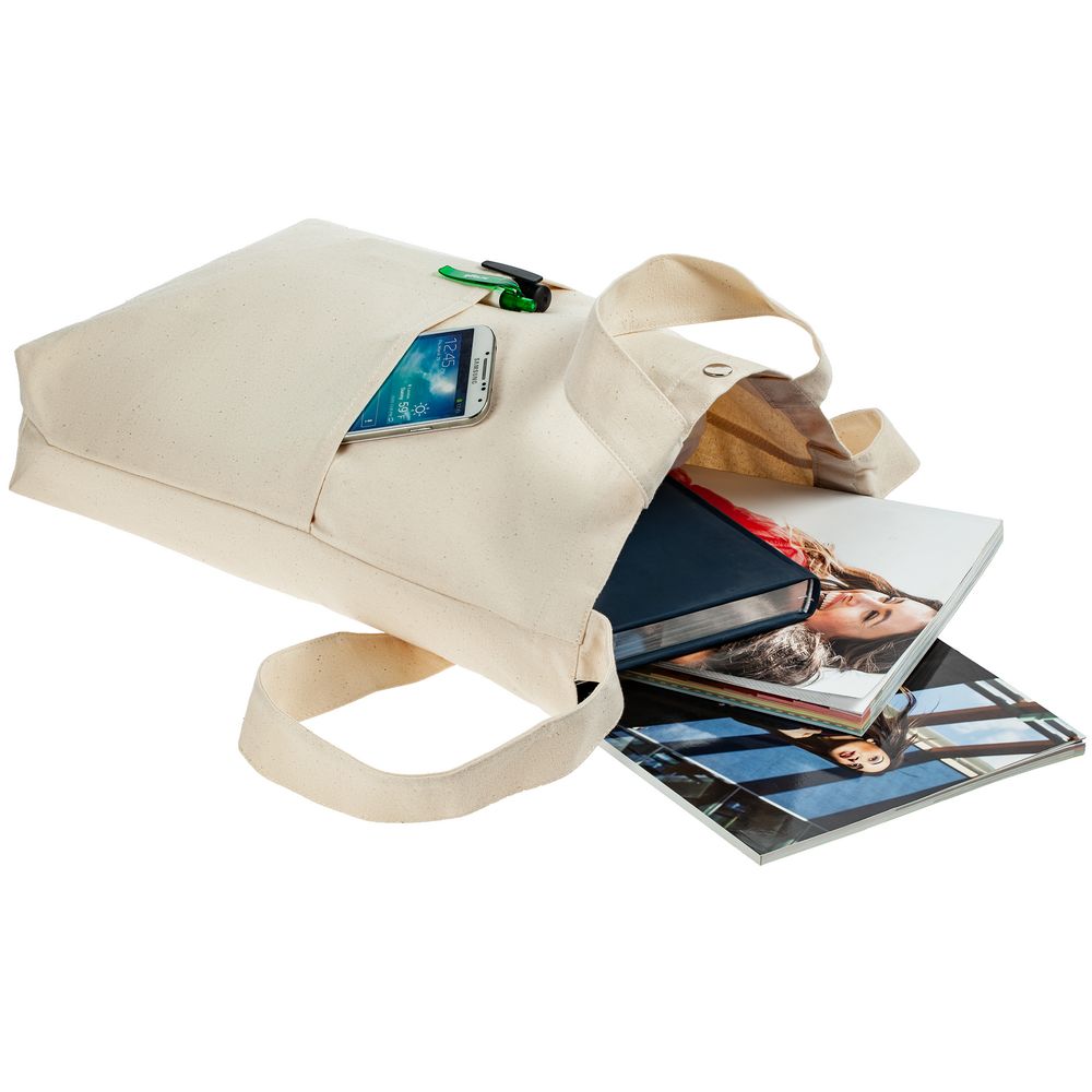 Сумка холщовая через плечо Artspace, неокрашенная — изображение 5