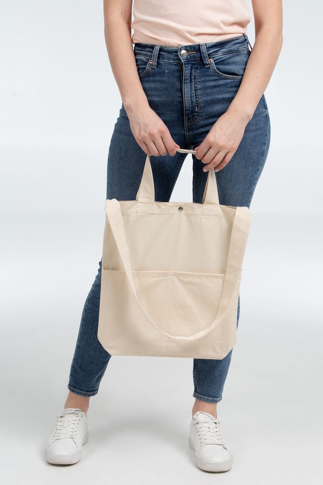 Сумка холщовая через плечо Artspace, неокрашенная — изображение 7