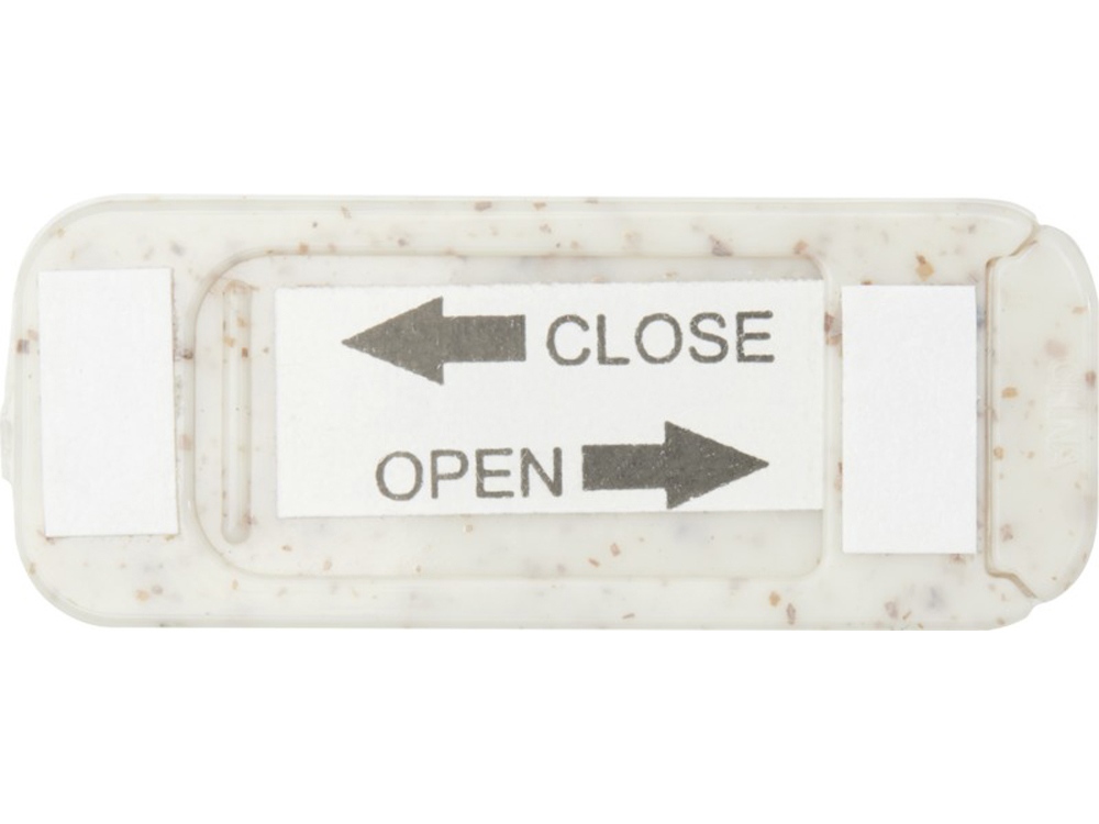 Блокиратор веб-камеры Kushi из пшеничной соломы, бежевый — изображение 3