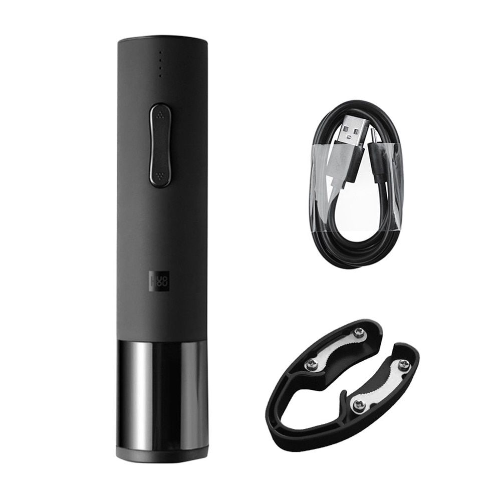 Электрический штопор HuoHou Electric Wine Bottle Opener, черный — изображение 3
