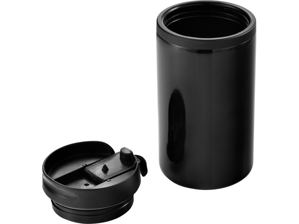 Термостакан Mojave из переработанной нержавеющей стали, сертифицированной по стандарту RCS, объемом 300 мл - Черный — изображение 3