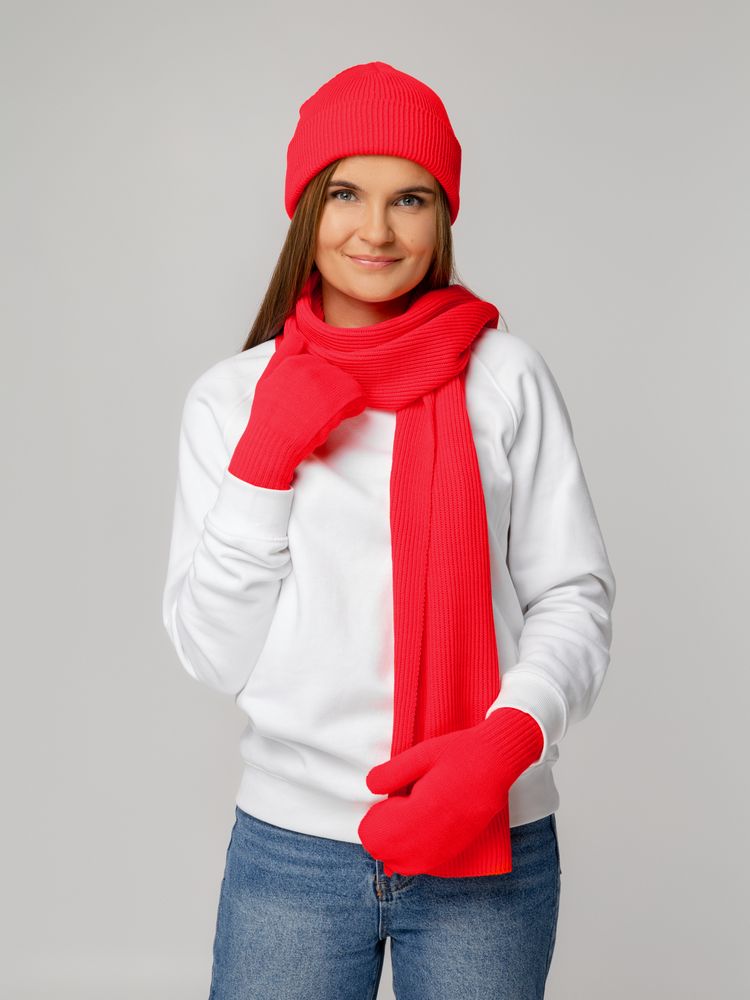 Шапка Life Explorer, красно-оранжевая — изображение 6