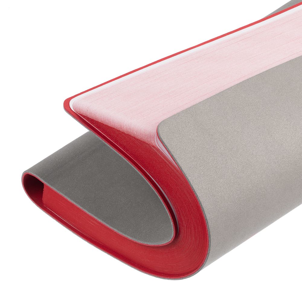 Ежедневник Flexpen, недатированный, серебристо-красный — изображение 6