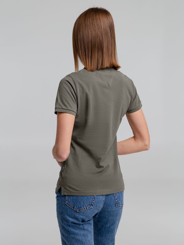 Рубашка поло женская Neptune, темно-серая — изображение 7