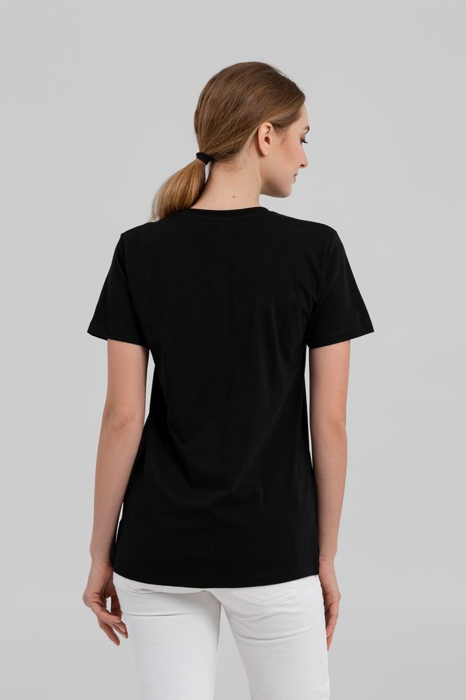 Футболка унисекс T-bolka 160 Original, черная — изображение 5