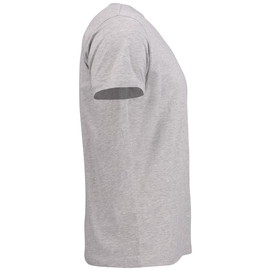 Футболка мужская American U, светлый меланж — изображение 3