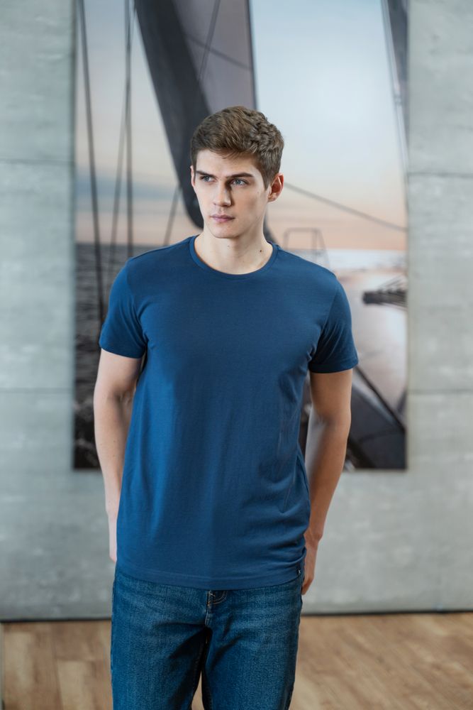 Футболка мужская American U, красная — изображение 5