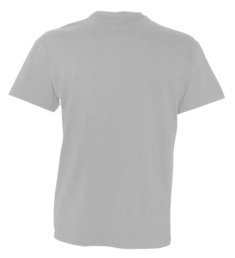 Футболка мужская с V-образным вырезом Victory 150, серый меланж — изображение 2