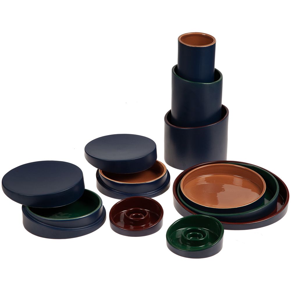 Набор подсвечников Form Fluid, зеленый — изображение 6