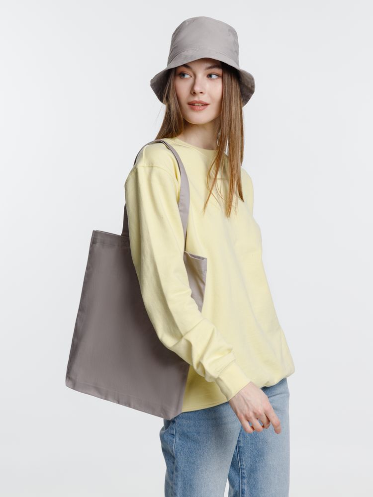 Холщовая сумка Avoska, серая — изображение 5