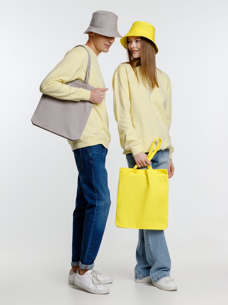 Холщовая сумка Avoska, серая — изображение 6