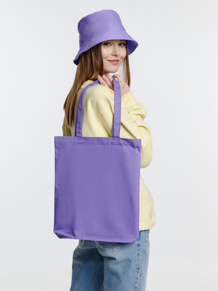 Холщовая сумка Avoska, сиреневая (орхидея) — изображение 5