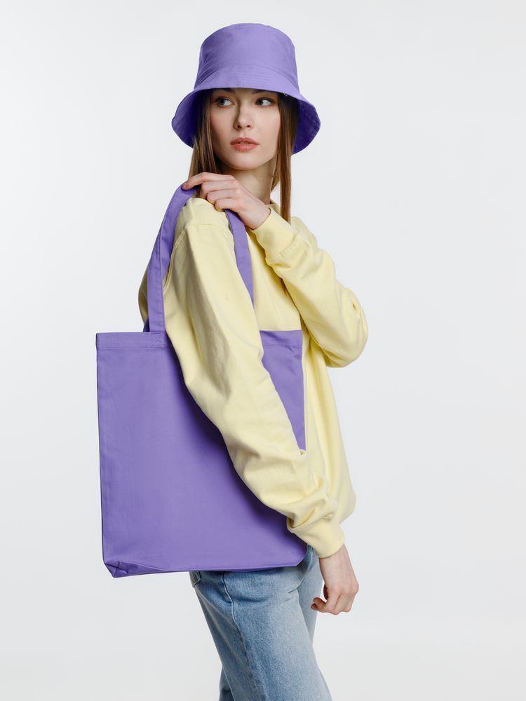 Холщовая сумка Avoska, сиреневая (орхидея) — изображение 4