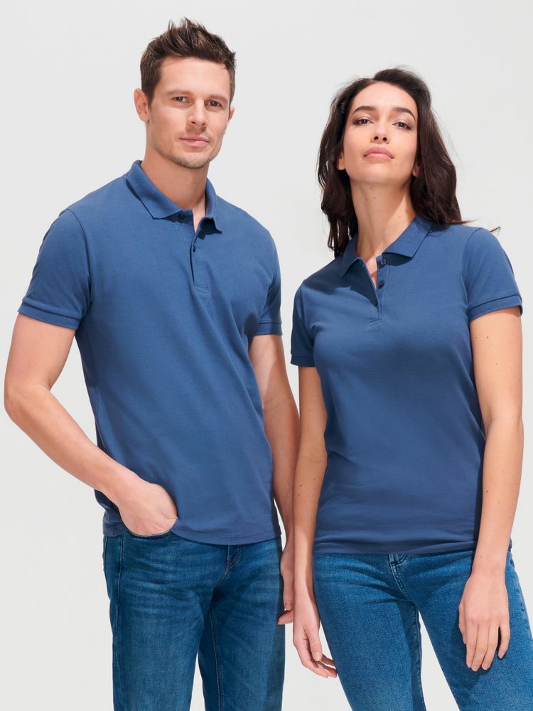 Рубашка поло женская Perfect Women 180, песочная — изображение 5