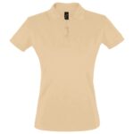 Рубашка поло женская Perfect Women 180, песочная