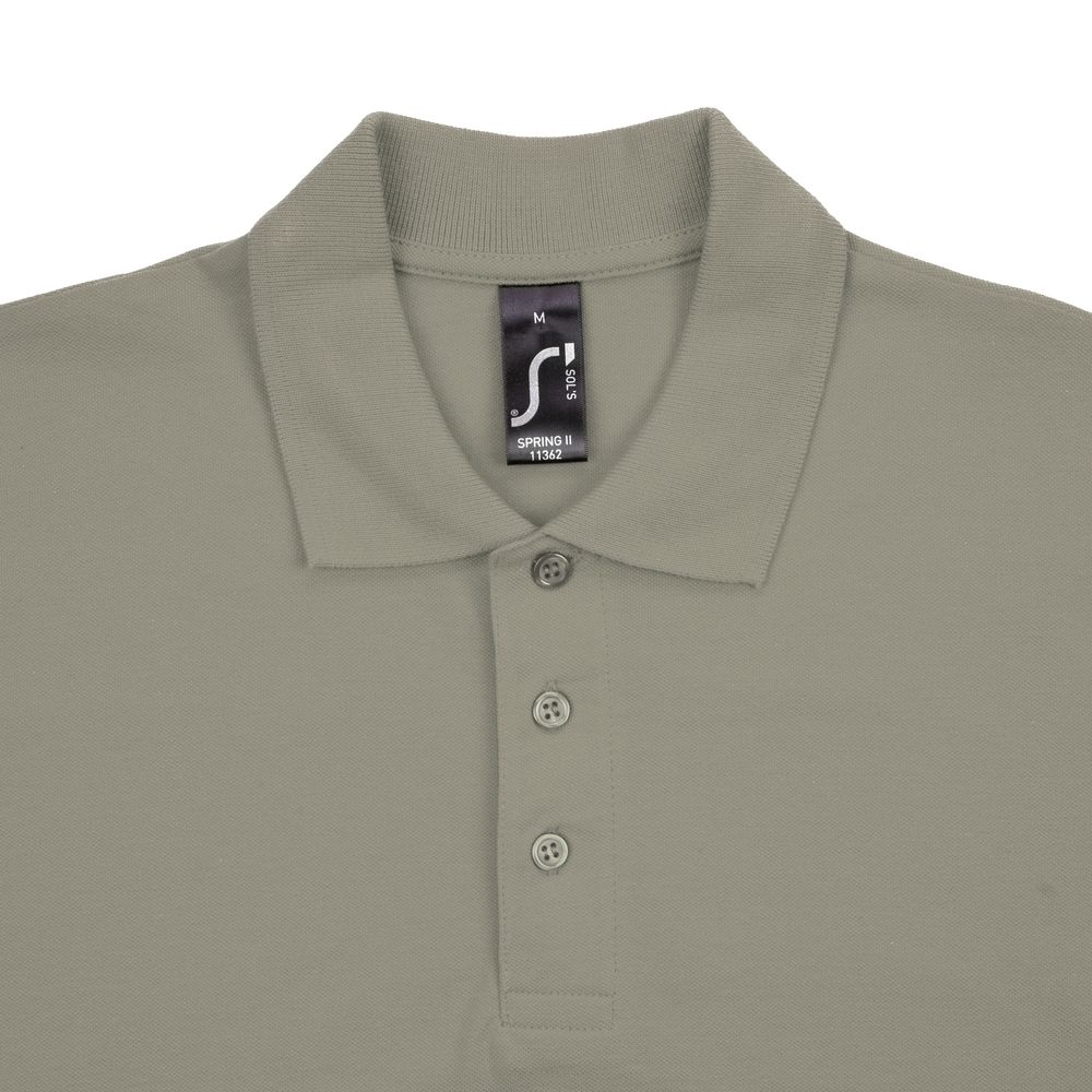 Рубашка поло мужская Spring 210, хаки — изображение 3