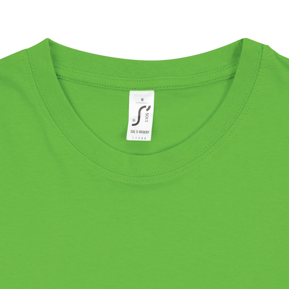 Футболка унисекс Regent 150, зеленый лайм — изображение 3