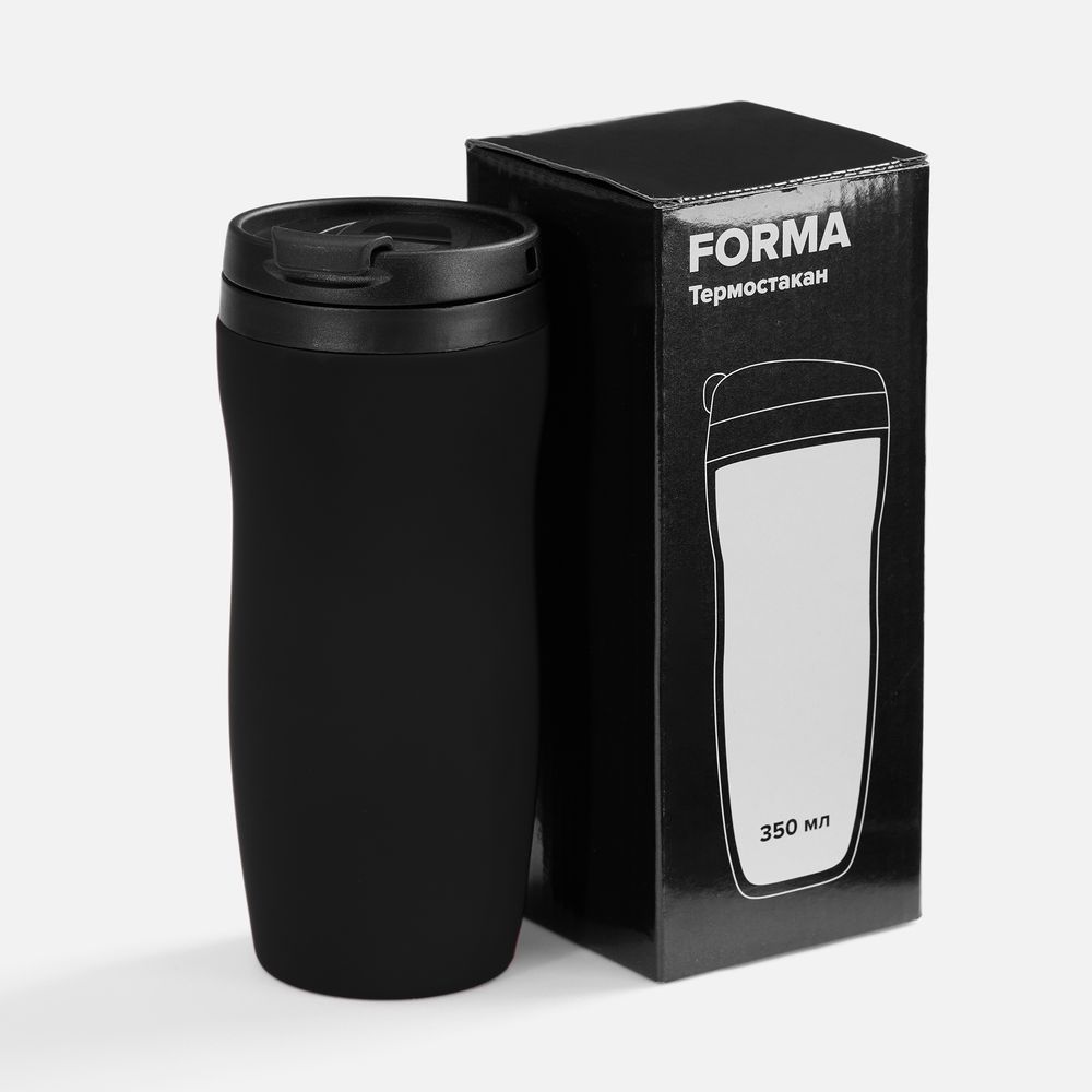 Термостакан Forma, черный — изображение 5