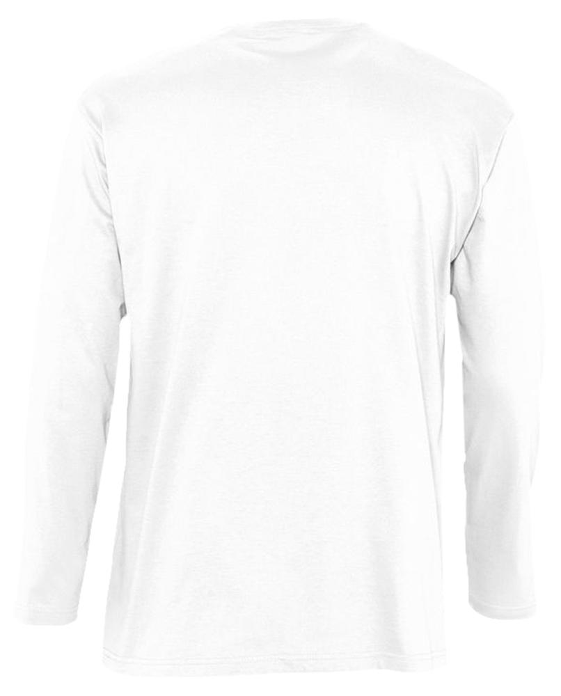 Футболка с длинным рукавом Monarch 150, белая — изображение 2