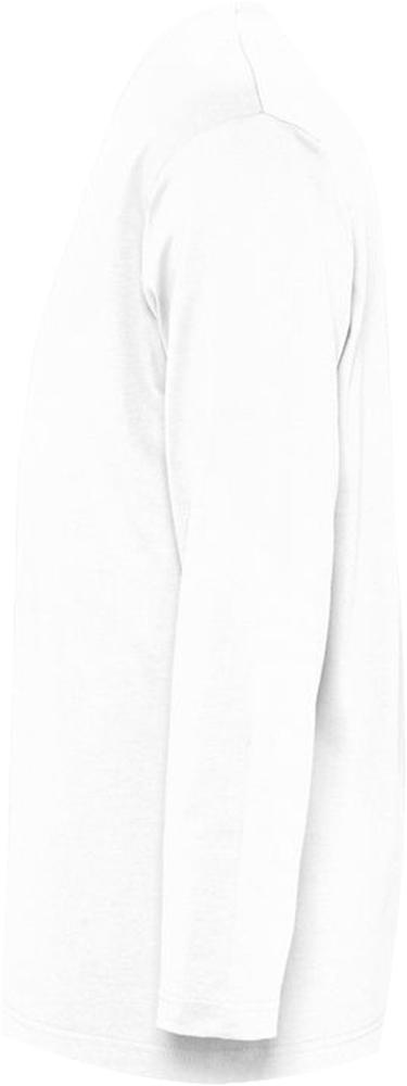 Футболка с длинным рукавом Monarch 150, белая — изображение 3