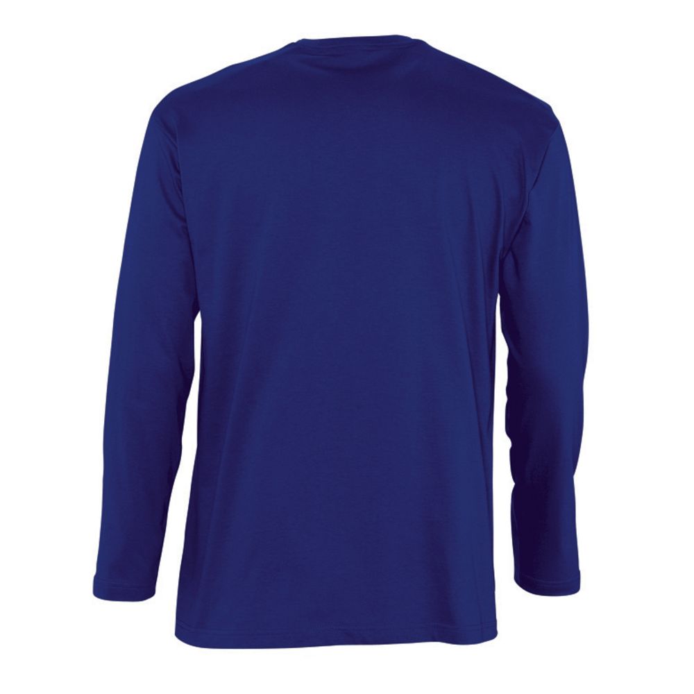 Футболка мужская с длинным рукавом Monarch, синий ультрамарин — изображение 2