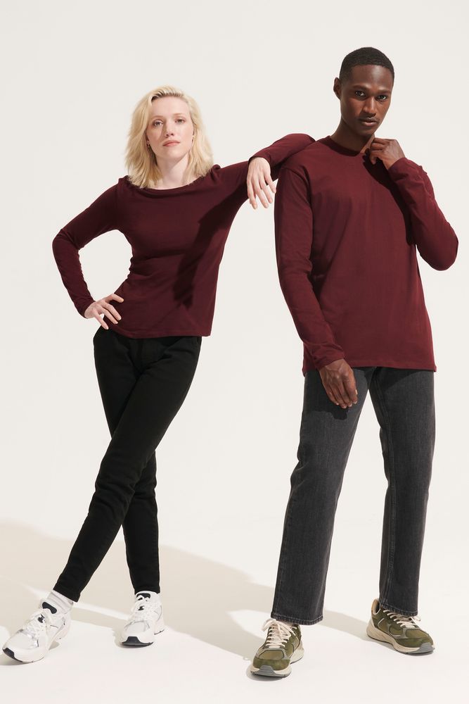 Футболка с длинным рукавом Monarch 150, белая — изображение 5