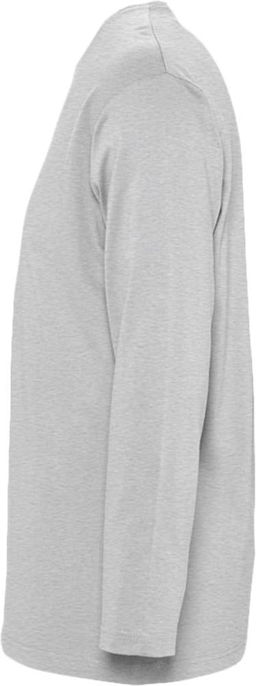 Футболка с длинным рукавом Monarch 150, серый меланж — изображение 3